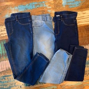 Girls 14/16 Plus Jean Jeggings - Great Set